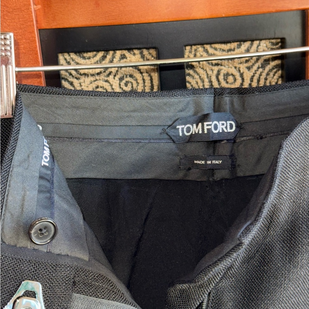 Rare Tom Ford Leather Jacket and Pant Set - Picture 8 of 13
